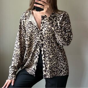 Leopard Cardigan